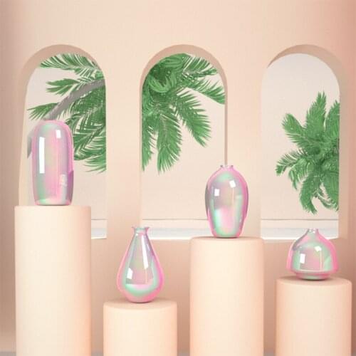 Nordic Pearl Ceramic Vase Ornaments Cabinet Dried Flower Arrangement Adornments Crafts Home Dining Table Furnishing Decoration