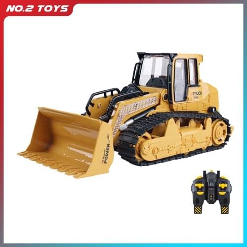Super RC Truck Bulldozer Dumper Caterpillar Tractor Engineering Model Lighting Car Tractor Excavator Music Lighting Toys