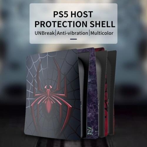 Skin Shell Replacement Plate for PS5 Game Console Hard Waterproof Case Cover for Playstation 5 Host