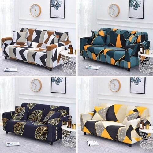 Nordic simple high elastic lazy sofa cover universal all-inclusive fabric non-slip dustproof removable and washable sofa cushion
