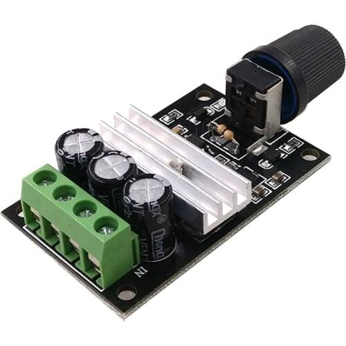 10pcs DC 6V 12V 24V 28V DC 3A 80W PWM motor speed controller adjustable speed control regulator potentiometer