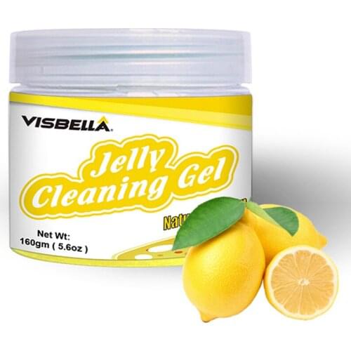 160G Keyboard Cleaning Gel Unisersal Keyboard Cleaner Quickly to Remove Crumbs Scraps Dust Germs Hair for Tablet Laptop Yellow