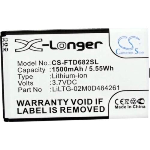 Cameron Sino 1500mAh battery for FEETONG D8628 ZW-100 LiLTG-02M0D484261