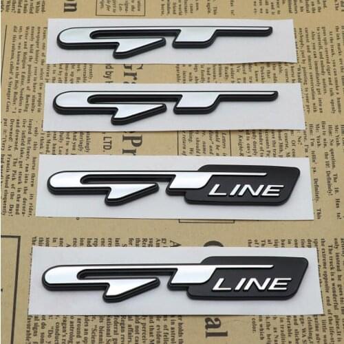 Car Sticker GT Line Letters Decals for Dodge Challenger Charger Magnum Journey Ram Jeep Commander Grand Cherokee