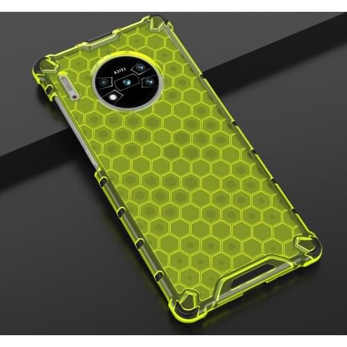 Shockproof Armor Phone Case For Huawei Mate 40Pro 30 20 Case Airbag Honeycomb Clear Phone Case For Huawei P40 30Pro Case