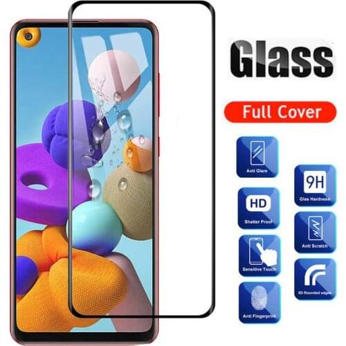 For Samsung Galaxy M31 A51 Tempered Glass For Samsung A50 S8 A10 A71 A21 A20s A50s A40 A7 2018 S20 FE A70 A80 A41 A42 S10e Film