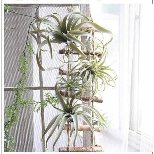 1PC Pineapple leaf Artificial Pineapple Grass Air Plants Fake Flowers as Home Wall Desktop Decoration