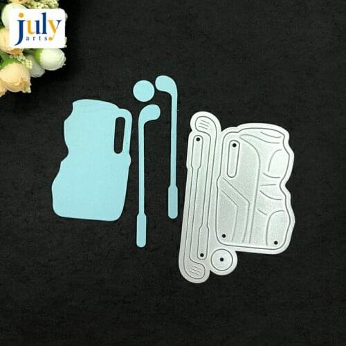 Julyarts Cutting Dies Stencils for DIY Scrapbooking Golf Ball Metal Photo Album Decorative Embossing Paper Cards Crafting Gift