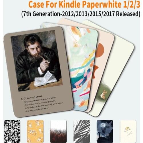 Magnetic Smart Case for Kindle Paperwhite 1/2/3 (5th 6th 7th Generation) Ultra Slim eReader Cover with Auto Wake/Sleep
