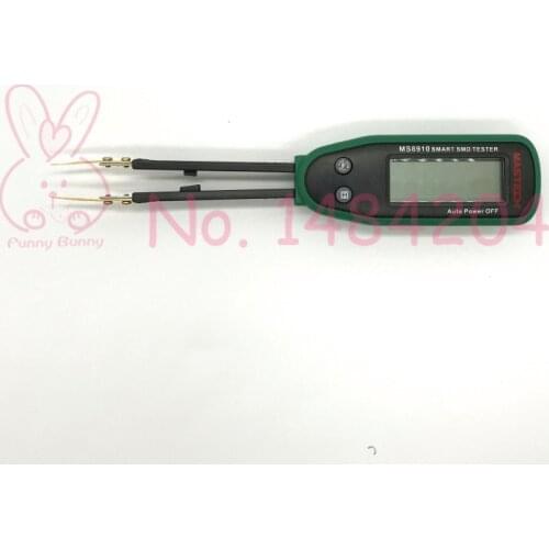MS8910 Handhold SMD Tester LCR Automatic Chip Resistor Capacitor Diode Continuity Auto Scanning 1 Piece