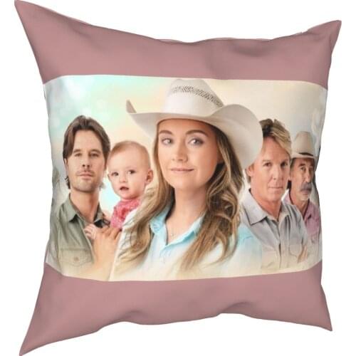 Heartland Family Friends Tv Show Pillowcase Printing Polyester Cushion Cover Decor Pillow Case Cover Home Drop Shipping 40X40cm