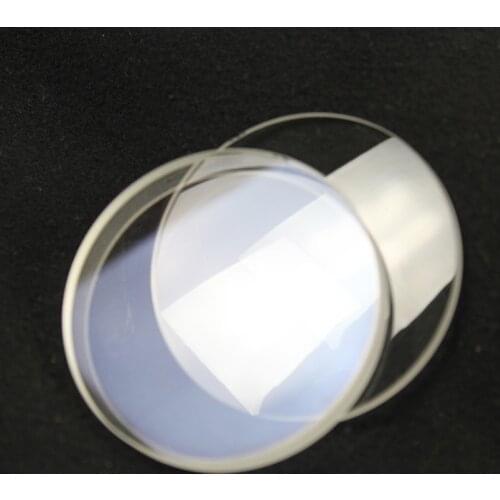 One Set 60mm Dia Optical Glass Focal Length 700mm Doublet Optics Convex Lens For DIY Astronomic Telescope Objective Guidscope