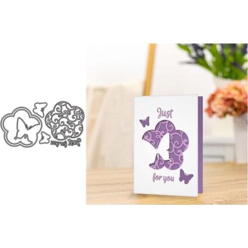 Pansy Border New Metal Cutting Dies for Scrapbooking Mold Cut Stencil Handmade Tools DIY Card Make Mould Model Craft Decoration
