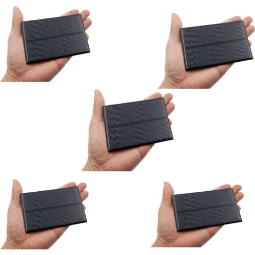 1pc x 5V 1.25W Solar Panel Portable Mini Sunpower DIY Module Panel System For Solar Lamp Battery Toys Phone Charger Solar Cells