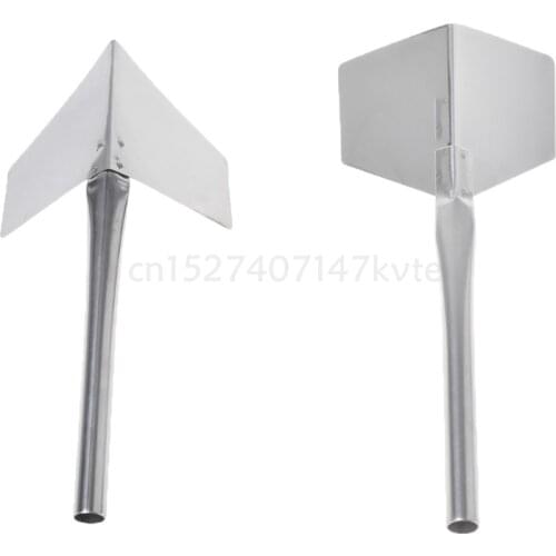 1 Pc Outdoor Stainless Steel Tool Garden Metal Handle 90 Degree Drywall Outside Corner Trowel