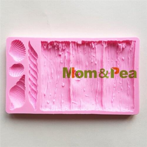 Mom&Pea MPA1785 Shell Shaped Silicone Mold Cake Decoration Fondant Cake 3D Mold Food Grade
