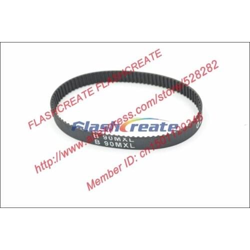 10pcs B90 MXL Timing Belt Teeth 90 Width 6.35mm Length 182.88mm=72" B90MXL Rubber Closed-Loop Synchronous Belt Fit MXL Pulley