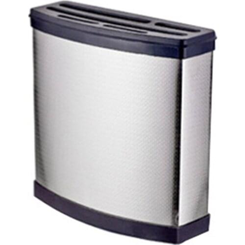 1PCS Knife Block with Slots for Scissors and Sharpening Rod - Detachable for Easy Cleaning & Unique Slot Design to Protect Blade