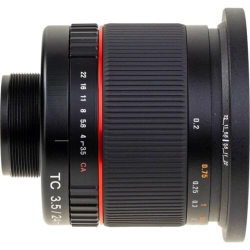 24mm Suitable for Building Tilt-Shift Wide Scene 3.5 Micro Monorail Wide Angle Lens Camera Accessories Fixed Focus Wide Angle