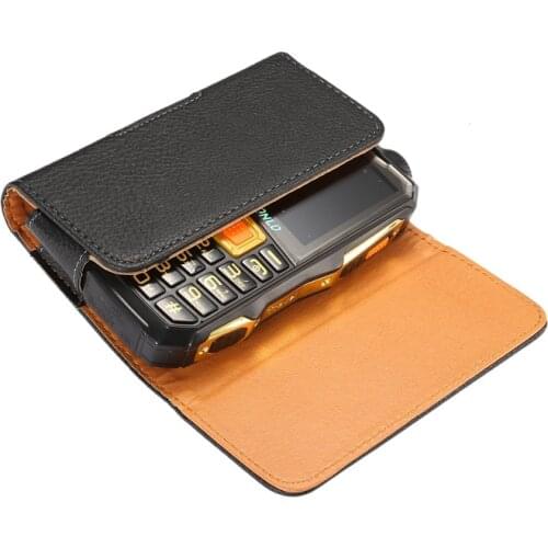 Effelon NEW 2 Szie Belt Pouch Mobile Phone Case for Old People Waist Bag for ZTE L660 for Neken EN3