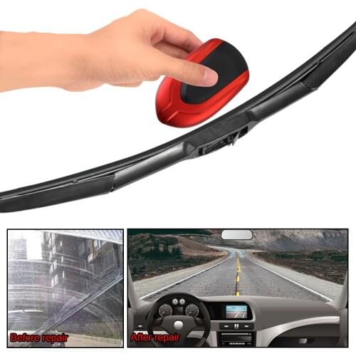 Windshield Wiper Repair Tool Boneless Wiper Car-styling Car Wipers Universal Windscreen Blade Cleaner Restorer
