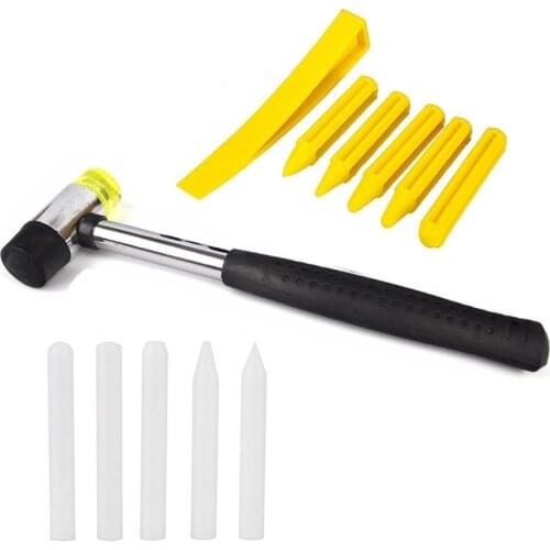 Tools Dent Removal Car Dent Repair Kit Hammer Tools Tap Down Pen Knock Down Tool Set 12pcs/set High Quality