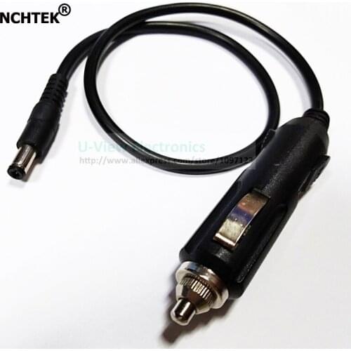 NCHTEK 18AWG DC 5.5*2.1mm Male to Car Cigarette Lighter Male Plug Power Supply Cable About 50CM/Free DHL Shipping/100PCS