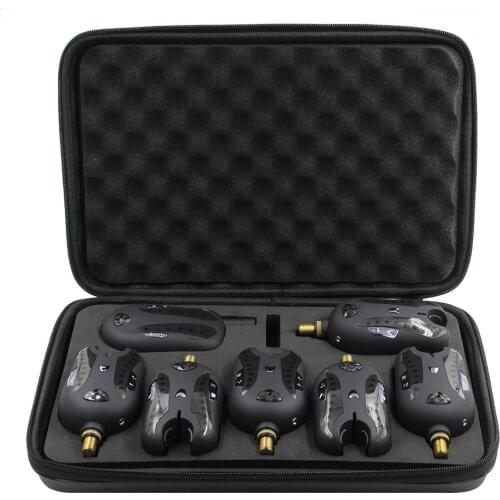 Lixada Fishing Alarm Fishing Bite Alarm Sound Alert Kit Fishing Led Alarm Indicator Pesca Fishing Accessories