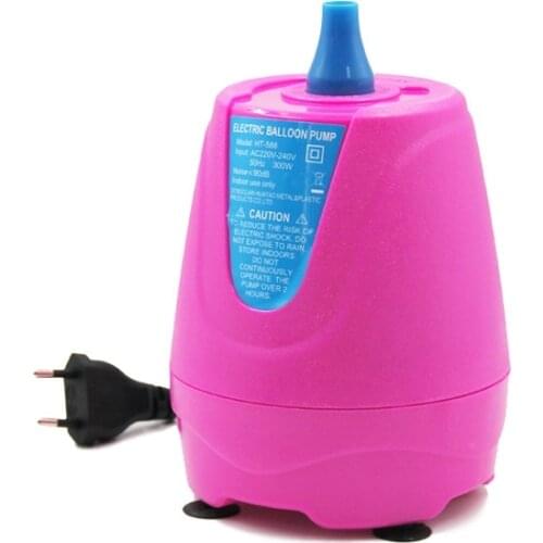 Portable Electric Balloon Inflator Pump Air Compressor Inflatable Machine Electric Balloon Air Blower--EU Plug
