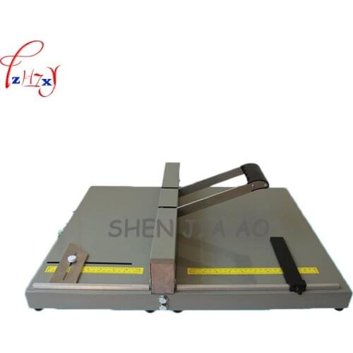 Manual Creasing machine A3 size indentation machine paper folding machine photo greeting paper folding greeting cards YH450 1pc