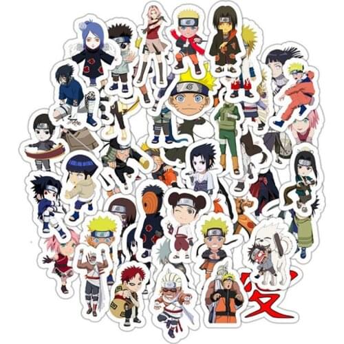 10/30/50 Pcs Classic Cartoon Anime Ninja Waterproof Kids Stickers Skateboard Suitcase Guitar Graffiti DIY Sticker Children Toys
