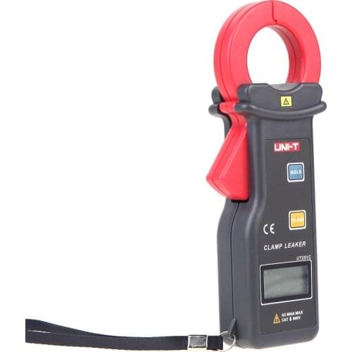 UNI-T UT251C High Precision Clamp Leakage Meter 600A Leak Ammeter Data Storage RS-232 Transmission Auto Power Off