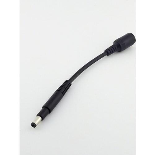 10pcs 4.8mm x 1.7mm Bullet Male Plug to 7.4 x 5.0mm Female Jack DC Power Adapter Cable 15cm