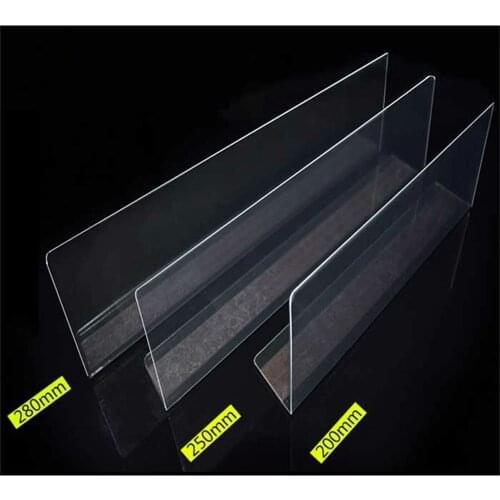 100pcs Magnet Supermarket Goods Classification Bezel Shelf Divider Plastic Cigarrette/ Drinks / Tobacco Pushers