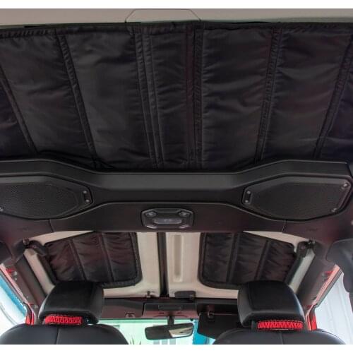 4 Doors Roof Hardtop Heat Insulation Cotton for Jeep Wrangler JL 2018-2020 LANTSUN JL1106