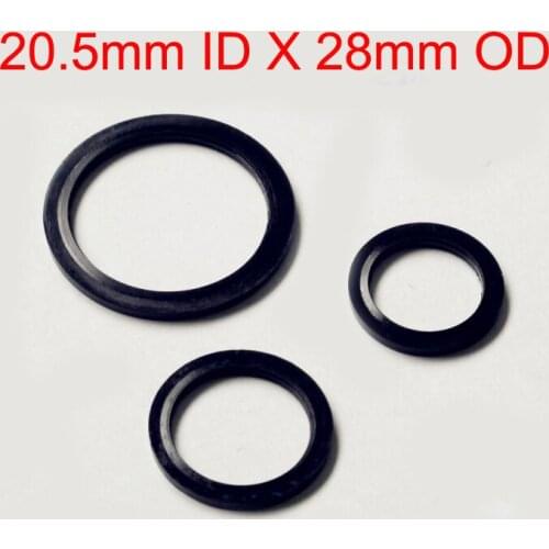 50 PCS Rubber Full Package Type Metal & Rubber Bonded oil plug gasket Seal Anti-rust O Ring Fit M20