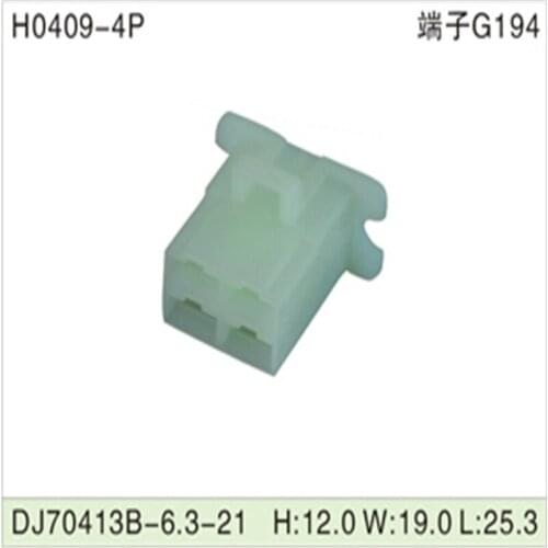 Free shipping 500pcsDJ70413B-6.3-21 4Pin 6.3mm AMP Car Electrical Wire Connectors for VW,BMW,Audi,Toyota,NISSAN AND other