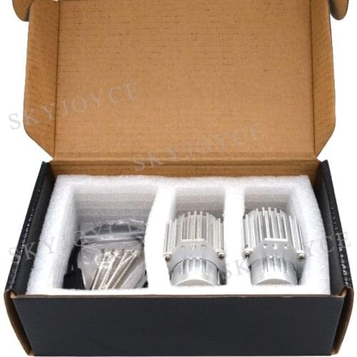 Error Free 80W E90 E91 LED Angel Eyes Marker Kit Day Running White Lights For 2006-2008 E90 E91 325 LED Angel Eyes led marker