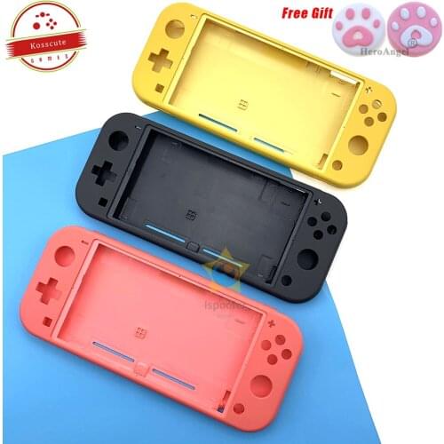 Yellow Pink Black Original New Upper and Bottom Housing Shell Case for Nintendo Ns Switch Lite for Ns Mini Console
