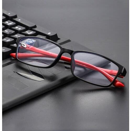 Logorela Rectangular Ultralight TLF8022 TR90 Business Men Glasses Frame Prescription Eyeglasses Frames Women Full Rim Eyewear