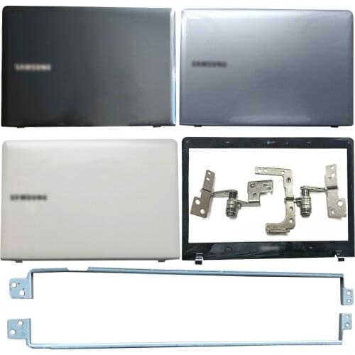 NEW Laptop LCD Back Cover/Front Bezel/Hinges for Samsung NP300E4E NP270E4V NP275E4V NP271B4E NP2470EV