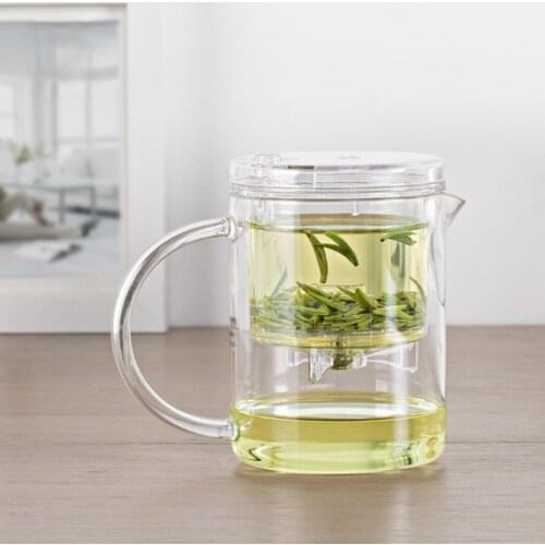 With Exquisite Tea and Filter Heat-resistant Glass Cup 350 Ml Fission Style Elegant Cups of Tea A Pot of Soup