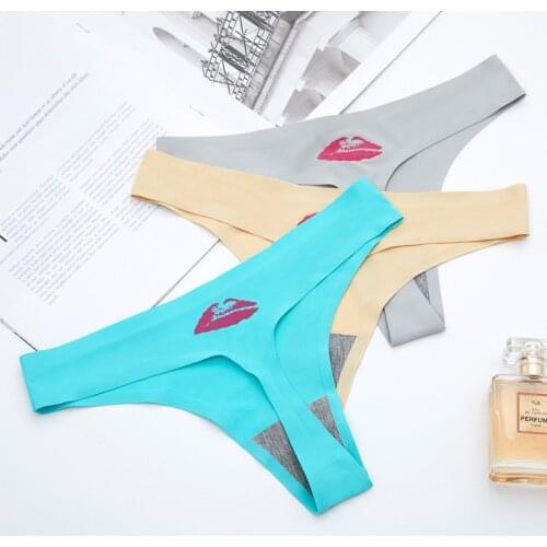 Sexy Lingerie Leopard flowers seamless Women G String Sexy Tanga Intimates Underwear Briefs Panties Transparent Thongs