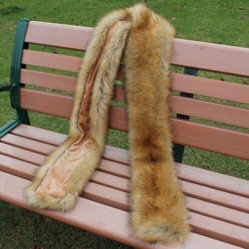 Super long winter party long faux fur scarves multicolor cosplay holloween decorative fur scarves long fur shawls creative scarf