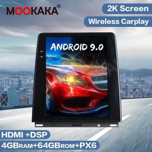 Tesla Vertical Screen Android 9 64G Car GPS Navigation Radio For Renault Clio 5 2013-2020 Auto Multimedia Player Stereo Headunit