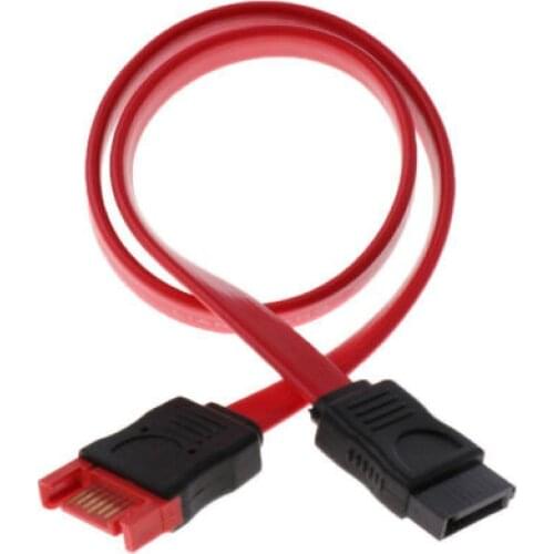 ULT-BEST SATA Extender Cable 22Pin Male to Female 7+15 Pin Serial ATA SATA Data Power Combo Extension Cables Cord 15CM