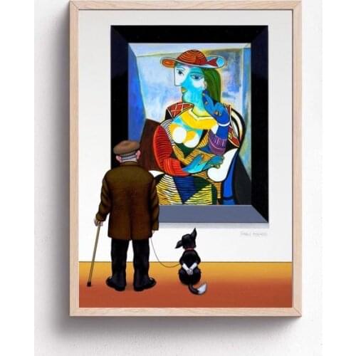 High Quality Pure Hand-painted Oil Painting Funny Art Crying Best Gift For House Garden Wall Decoration