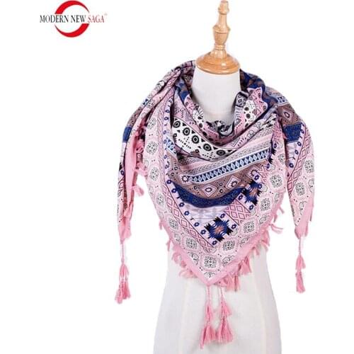 2020 New Arrival Women Scarf Winter Cotton Scarf Autumn Shawl Fashion Hair Scarf Winter Scarf For Women Designer Russian Style