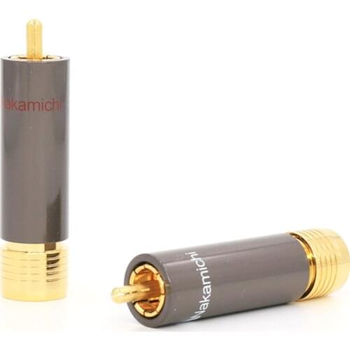 4pcs High Performance Audio RCA Connectors Nakamichi RCA connector Nakamichi plug