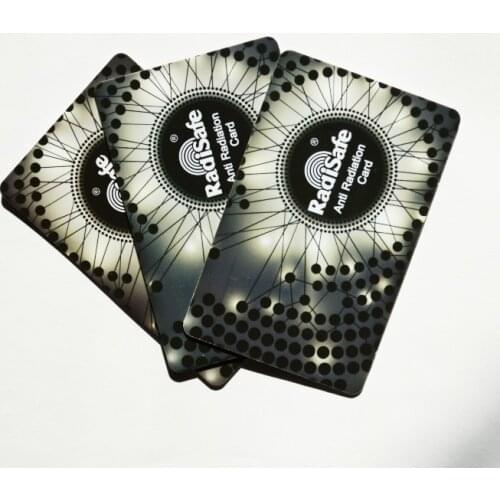 Wholesale Radisafe anti Radiation card, EMF protection card,3G | 4G | 5G EMR-F-P Protection 20pcs /lot